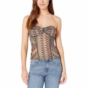 Free People Too Chic Tube Top Boho Size Small